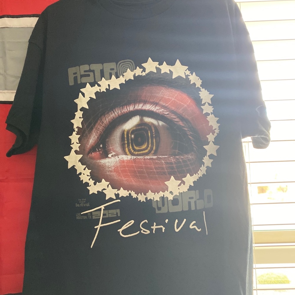 Travis Scott AstroFest Starry Eye Tee